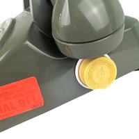 Vintage 1970s Olive Green Rotary Desk Phone: Mid Century Decor Prop