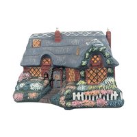 Thomas Kinkade Olde Porterfield Tea Room: Lighted Christmas Village House