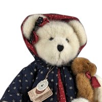 Vintage Boyds Bears Starr B. Bearyproud Plush with Cub: Patriotic Collectible