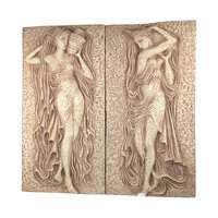 Vintage Greek Goddess Wall Plaques: Z. Danjell Creations, Classical Art