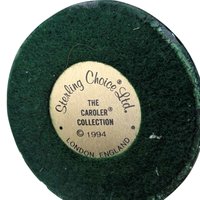 Vintage Byers' Choice Happy Scrooge Figurine: A Christmas Carol Dickens Decor