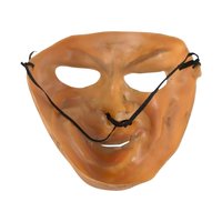 Vintage Rubber Male Face Mask: Halloween Costume Theatrical Prop