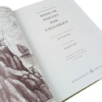 1983 Random House Book of Poetry for Children: Prelutsky & Lobel, Illustrated Hardcover