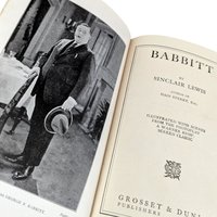 1922 Babbitt First Edition: Classic American Novel, Illustrated Hardcover