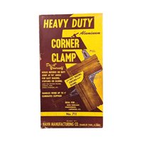 Vintage Aluminum Corner Clamp No. 711 - Hahn Manufacturing Woodworking Tool