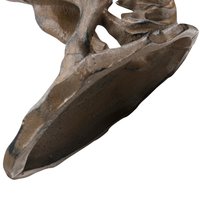 Vintage Cast Iron Rearing Horse Statue: Equestrian Farmhouse Decor