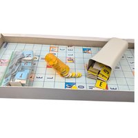 Vintage 1958 Scrabble for Juniors Game: Selchow & Righter Children's Crossword Game