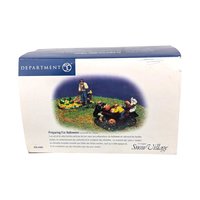 Vintage Dept 56 Snow Village Halloween Figurine Set #54982 With Box