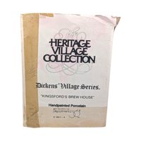 Dept 56 Dickens Village Kingsford's Brew House: Lighted Christmas Pub Decor