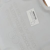 Dept 56 Sleepy Hollow School: 1990 New England Village Lighted Porcelain House