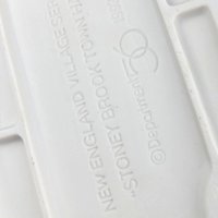 Vintage Dept 56 Stony Brook Town Hall: Lighted Porcelain New England Village