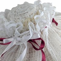 Vintage Plush Bride & Groom Teddy Bears: Posable Wedding Decor