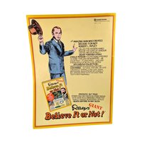 Vintage 1976 Ripley's Believe It Or Not! Book: Illustrated Oddities & Wonders