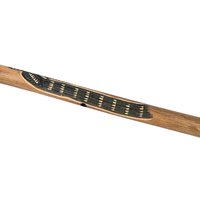 Handmade Carved Inca Quena Flute: Andean Folk Art Instrument