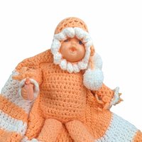 Vintage Hand Crocheted Dolls: Nursery Decor, Collectible Art
