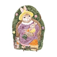 Vintage Easter Decor Collection: Ceramic Bunnies and Egg Trinket Boxes, Your Choice