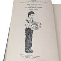 1920s James Whitcomb Riley Poetry: Blue Ribbon Books Hardcover