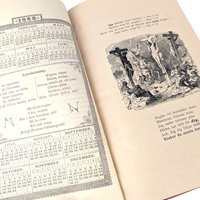 Vintage 1883 Christlig Chrönska Kalender: E. Aug. Skogsbergh Swedish Christian Almanac