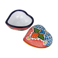 Vintage Ceramic Trinket Box Choice: Mardi Gras, Talavera, Japan Decor