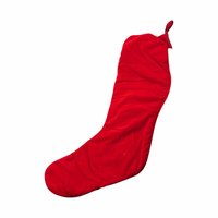 Vintage Old World Santa Needlepoint Stocking: 20" Handmade Holiday Decor