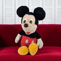 Hasbro Softies Mickey Mouse Plush: Vintage 1990s Disney Collectible
