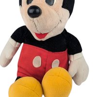 Hasbro Softies Mickey Mouse Plush: Vintage 1990s Disney Collectible
