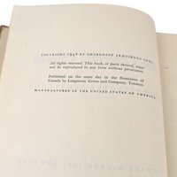 The Chocolate Cobweb: 1948 Vintage Mystery Novel by Charlotte Armstrong