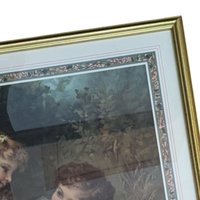 Frederick Morgan "Sweethearts" Print, Framed Vintage Romantic Wall Art