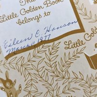 Vintage Rabbit Little Golden Book Lot: Classic Children's Storybook Collection