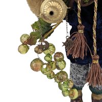 Vintage Santa's Elf Jester Figure: Whimsical Christmas Decor