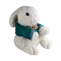 Vintage Dayton Hudson Bunny Plush: White Rabbit Stuffed Animal