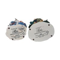 Vintage Pipka Santa Set: Russian and Irish Limited Edition Holiday Figurines