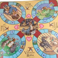 Vintage The Velveteen Rabbit Board Game: 1994 RoseArt Family Game