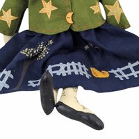 Vintage Miss Moon Beam Doll: 21" Paper Mache Face, Collectible Toy