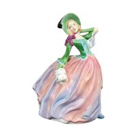 Vintage Royal Doulton Figurine: Autumn Breezes HN 1911 Porcelain Collectible