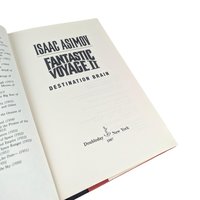 Vintage 1987 Fantastic Voyage II Hardcover: Isaac Asimov Sci-Fi Novel