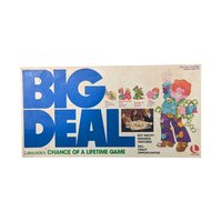 Vintage 1977 The Big Deal Board Game: 70s Family Game Night, INCOMPLETE