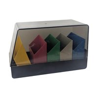 Vintage 1980s Floppy Disk Holder: SRW Microdex 50 Desk Organizer