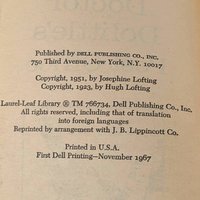 Vintage Doctor Dolittle Book Set: Children's Classics, Hugh Lofting