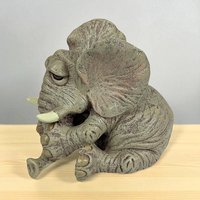 Sealmark Elephant Figurine: Whimsical Collectible Animal Statue