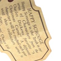 Vintage Byers' Choice Happy Scrooge Figurine: A Christmas Carol Dickens Decor