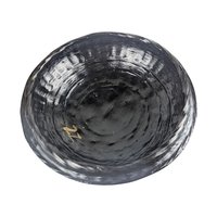 Vintage Chinese Wedding Basket: Hand-Painted Bamboo Bakul Sia