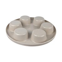 Vintage Anchor Hocking Muffin Pan & Snowman Cookie Cutter Set: Retro Baking Gift