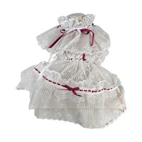 Vintage Plush Bride & Groom Teddy Bears: Posable Wedding Decor