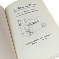 1976 The Book of Think: Vintage Children's Math Education