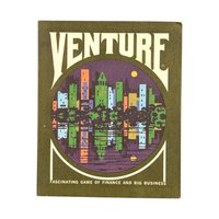 Vintage 3M Venture Finance Card Game: Complete 1970s Collectible