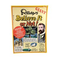 Vintage 1976 Ripley's Believe It Or Not! Book: Illustrated Oddities & Wonders