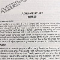 Vintage 1974 Agri-Venture Board Game: Complete Farming & Economics