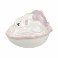 Vintage Hand Painted Easter Bunny Bowl: Ceramic Spring Decor