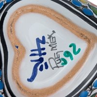 Vintage Ceramic Trinket Box Choice: Mardi Gras, Talavera, Japan Decor